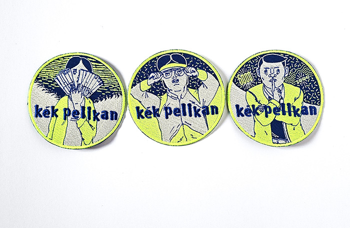 PELIKAN BLUE | KÉK PELIKAN_textile badges_02